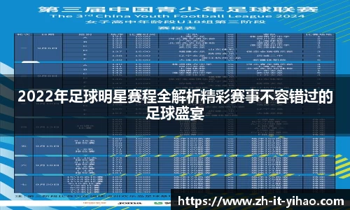 2022年足球明星赛程全解析精彩赛事不容错过的足球盛宴